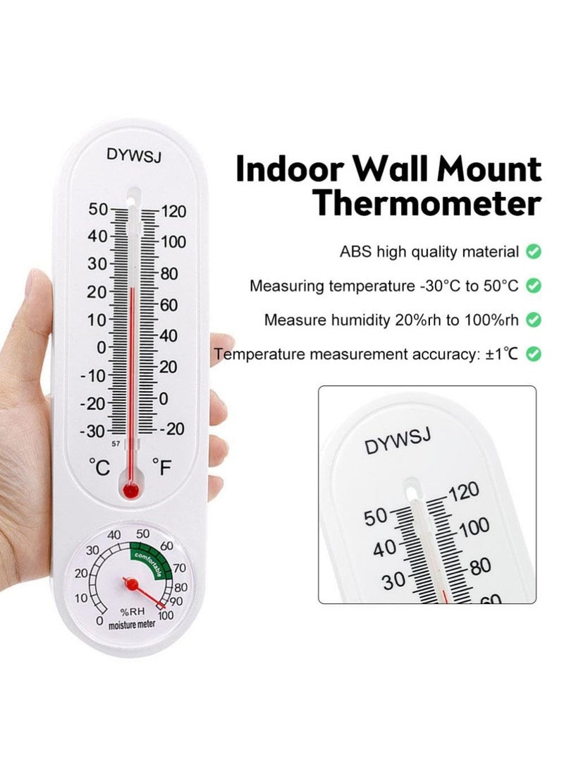 2 Pack Household Greenhouse Indoor Temperature And Humidity Precise Thermometer Hygrometer Design Sturdy, Easy To Operate, Multifunctional Weather Monitoring Device - Image 5